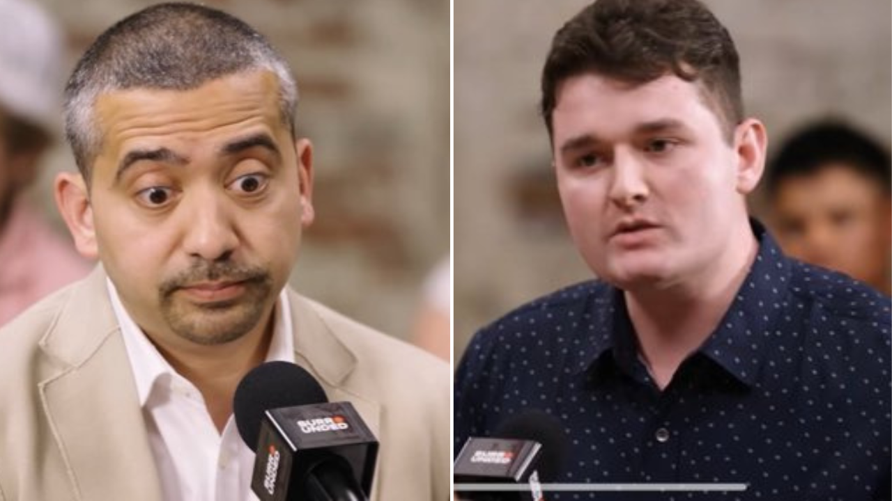Mehdi Hasan and Connor Estelle