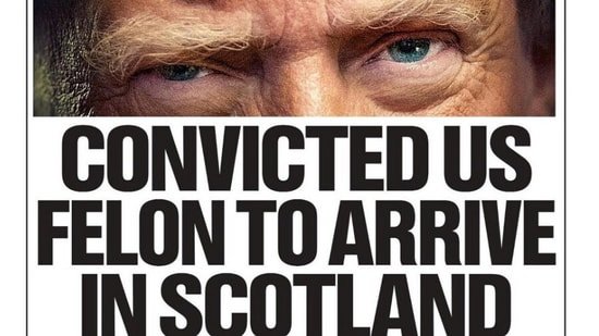 The sensational cover calling 'Trump a convicted felon' instantly went viral on the internet.(X) The sensational cover calling 'Trump a convicted felon' instantly went viral on the internet.(X)