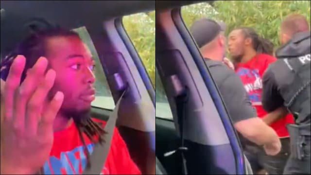 A black man in Florida, US, was punched in the face by a police officer at a traffic stop. (Photo: X) A black man in Florida, US, was punched in the face by a police officer at a traffic stop. (Photo: X)