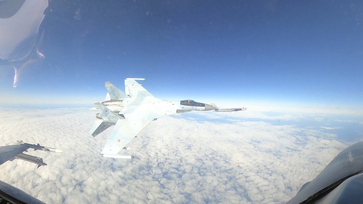 NORAD Russia intercept