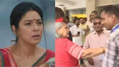 Anupamaa’s Rupali Ganguly strongly reacts to Jaya Bachchan’s viral video pushing a man: ‘Jaya ji ka kaam dekh kar…’