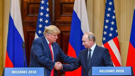 The Kremlin spokesperson's remarks come after Donald Trump stated he would deploy two nuclear submarines near Russia due to his online spat with the former Russian leader. (AFP)